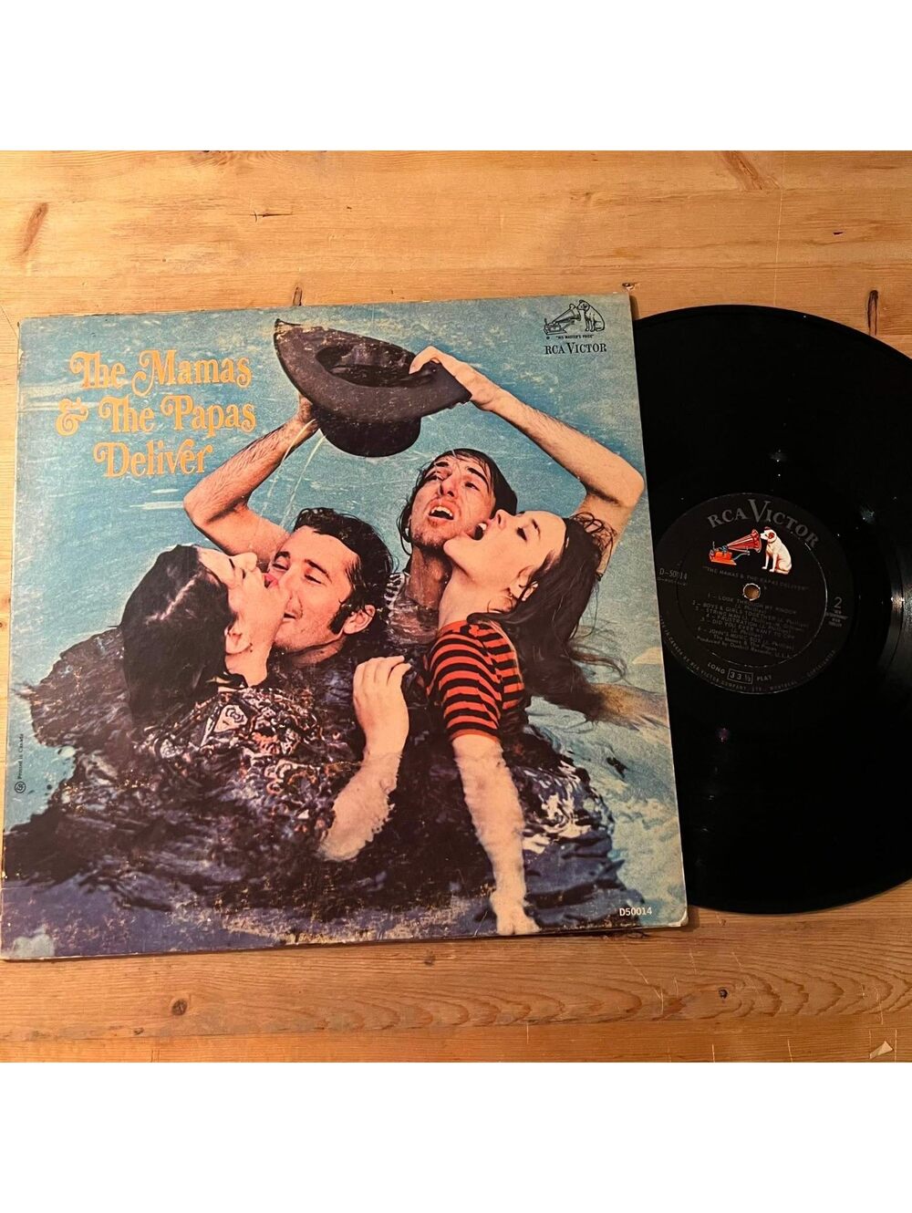 The Mamas & The Papas - Deliver 33rpm VG+ VR21
